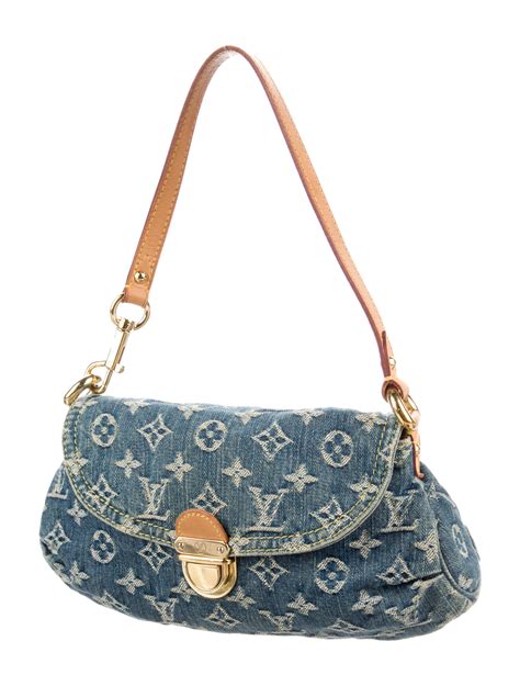 mini pleaty monogram shoulder bag